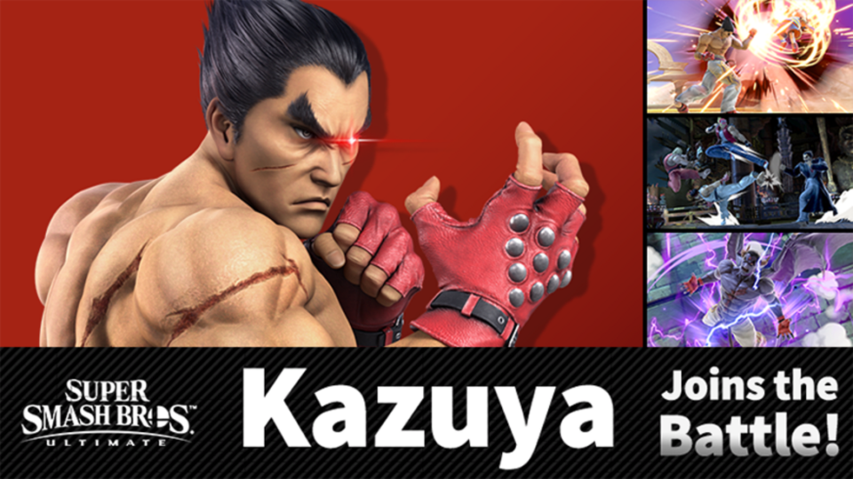 Kazuya in Super Smash Bros Ultimate