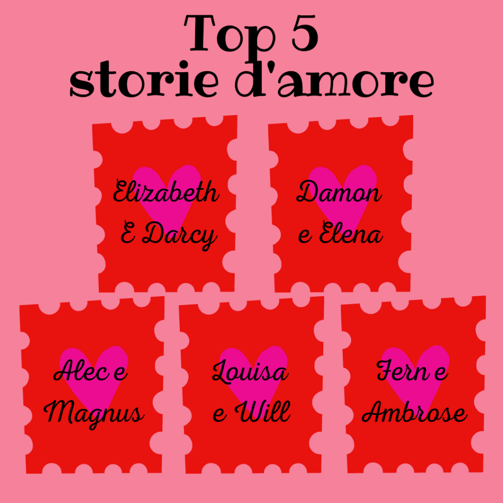 top 5 storie d'amore